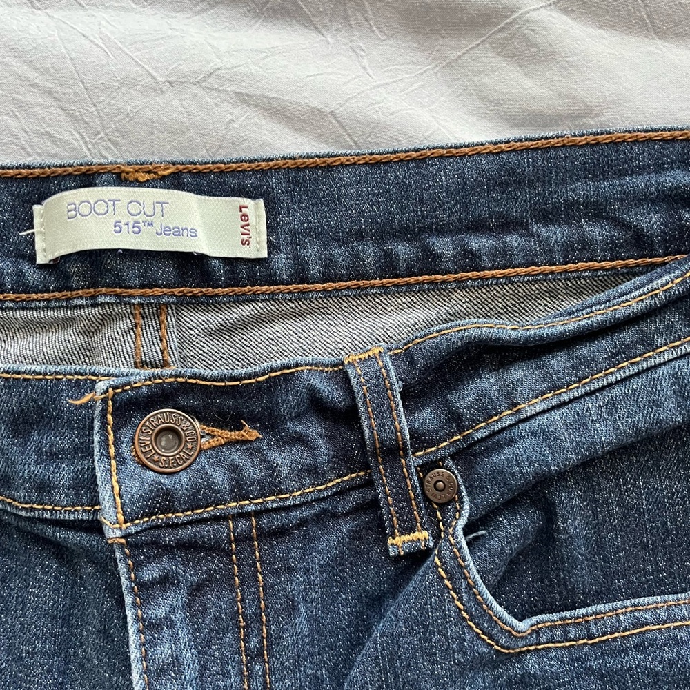 Levi’s 515 bootcut blue jeans